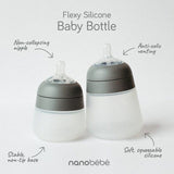 Nanobébé Flexy Silicone Bottle - 3 Pack