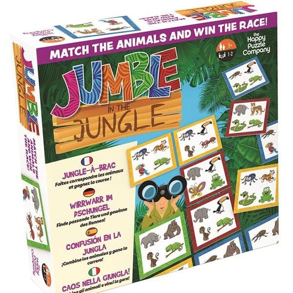 The Happy Puzzle Company Jumble In The Jungle Card Game