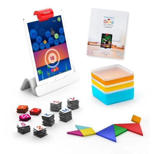 Osmo Genius Starter Kit for Classroom (4 Kits / 1 Teacher Guide / Plastic Pieces)