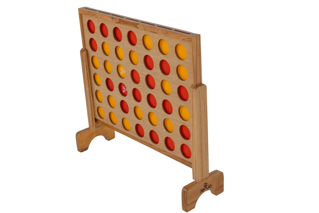 Mega Plywood Connect Four In A Row Game Set 69x79cm
