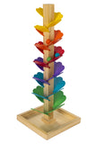 Marble Tree Run 75cm High With Wooden Base