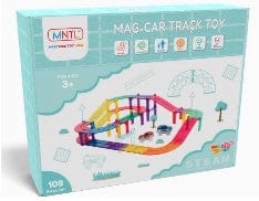 Magnetic Car Track Set 108pcs